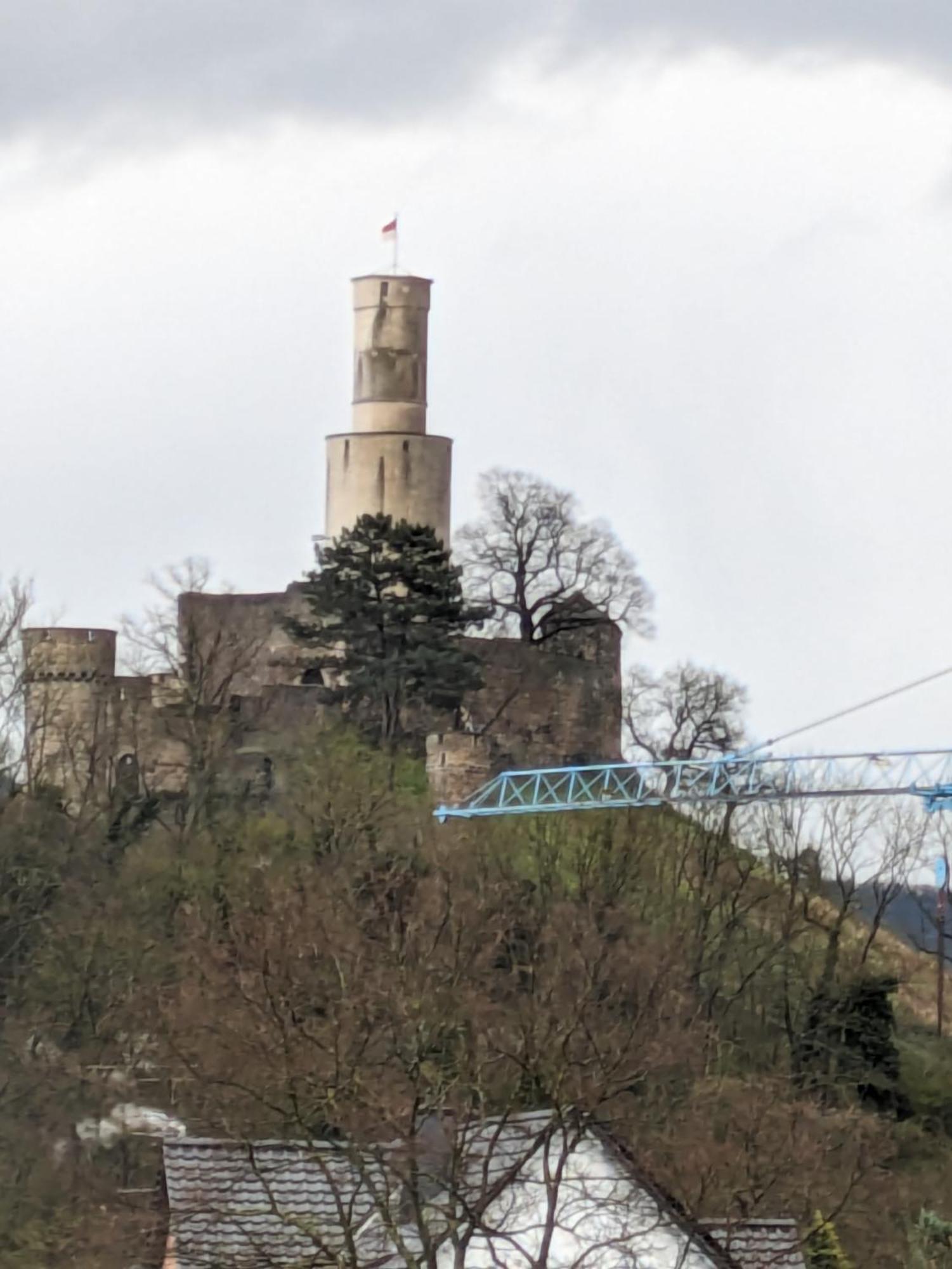 Vintage-Zimmer Burgblick Felsberg Luaran gambar